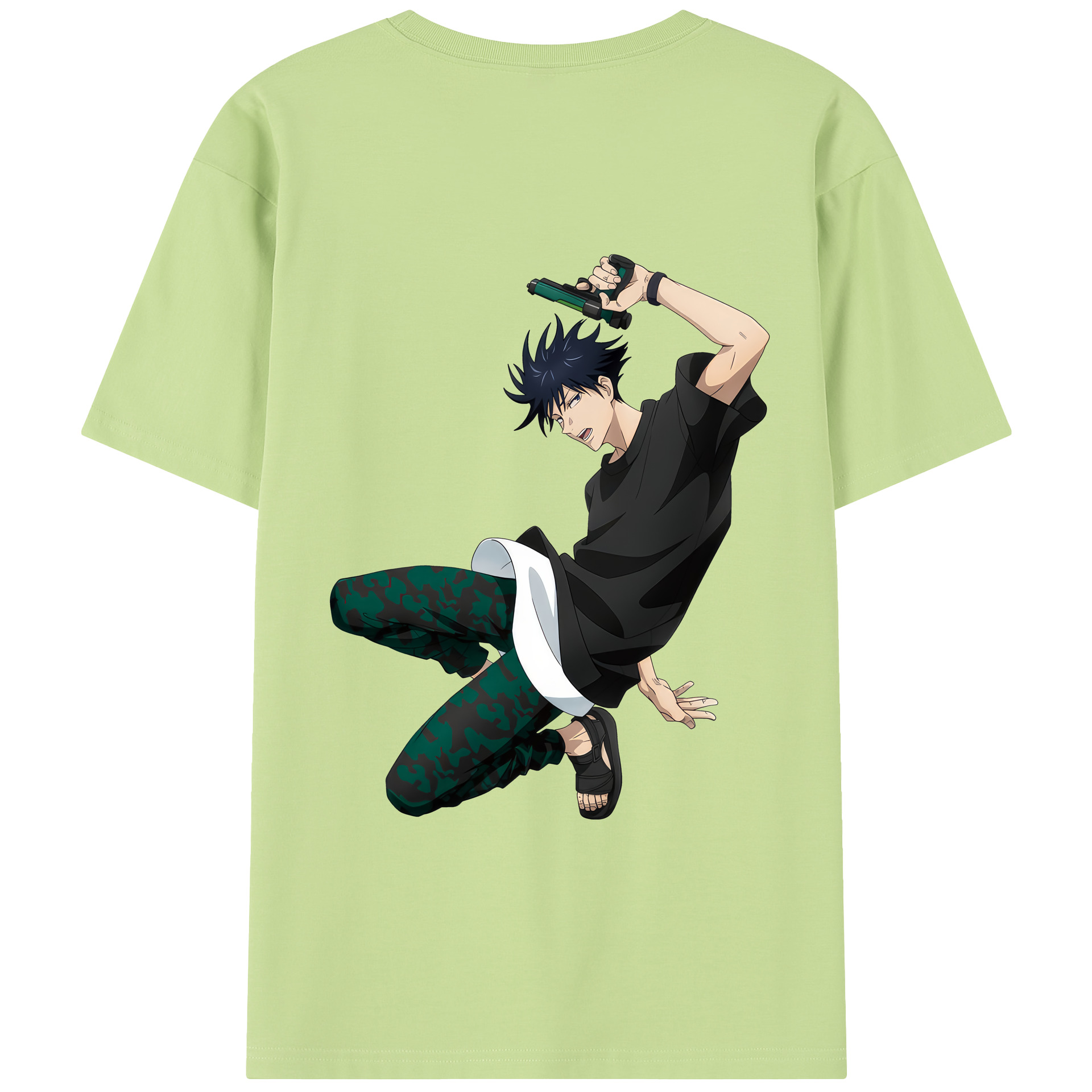 （画像用） 呪術廻戦 Jujutsu Kaisen 綿100％半袖Tシャツ（背面プリント）